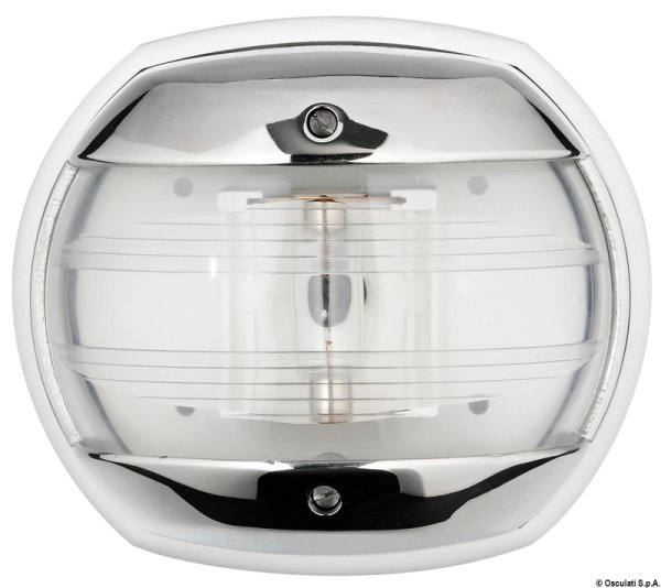 Fanale Maxi 20 inox bianco 225° 12 V - 11.411.73